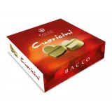 Bacco - Tipicità al Pistacchio - Cuoricini - Praline di Cioccolato al Pistacchio - Sicilia - Cioccolatini Artigianali - 55 g