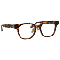 Linda Farrow - Occhiali da Vista Sanchez D-Frame in Tartaruga - LFL1481C2OPT - Linda Farrow Eyewear