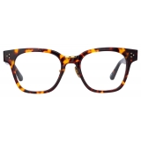 Linda Farrow - Sanchez D-Frame Optical Glasses in Tortoiseshell (Asian Fit) - LFL1481AC2OPT - Linda