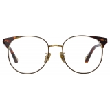 Linda Farrow - Spence Oval Optical Glasses in Tortoiseshell - LFL1507C2OPT - Linda Farrow Eyewear