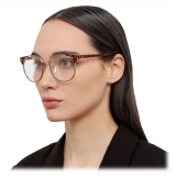 Linda Farrow - Spence Oval Optical Glasses in Tortoiseshell - LFL1507C2OPT - Linda Farrow Eyewear