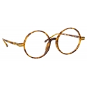 Linda Farrow - Occhiali da Vista Spire Rotondi in Tabacco Tartaruga - Linda Farrow Eyewear