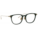 Linda Farrow - Occhiali da Vista Wright Rettangolare in Verde Foresta (Asian Fit) - Linda Farrow Eyewear