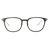 Linda Farrow - Occhiali da Vista Wright Rettangolare in Verde Foresta (Asian Fit) - Linda Farrow Eyewear