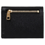 Dolce & Gabbana - Black Branded Tag Wallet - Dolce & Gabbana Exclusive Luxury Collection