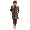 Miriam Tirinzoni - Copricapo in Pelle di Visone - Marrone - Copricapo - Luxury Exclusive Collection
