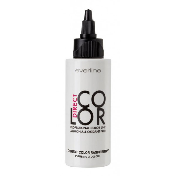 Everline - Hair Solution - Direct Color - Direct Color Lampone - Professional Color Line - Senza Ammoniaca e Senza Ossidanti