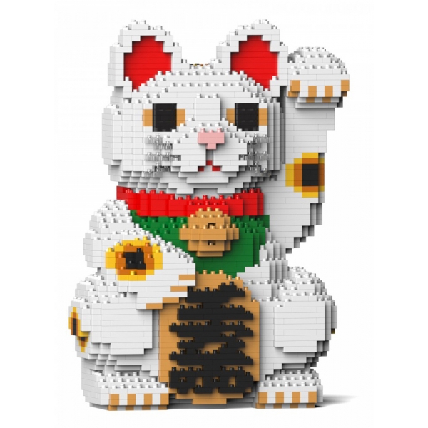 Jekca - Dingo 01 - Big - Lego - Sculpture - Construction - 4D - Brick Animals - Toys