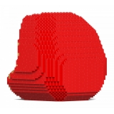 Jekca - Daruma Doll 01-M01 - Big - Lego - Sculpture - Construction - 4D - Brick Animals - Toys