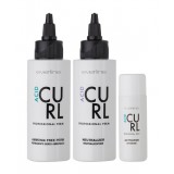 Everline - Hair Solution - Curl - Acid - Permanenti - Professional Color Line - 75 + 100 + 30 ml
