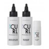 Everline - Hair Solution - Curl - Acid - Permanenti - Professional Color Line - 75 + 100 + 30 ml