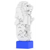 Jekca - Merlion 01 - Lego - Scultura - Costruzione - 4D - Animali di Mattoncini - Toys