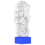 Jekca - Merlion 01 - Lego - Sculpture - Construction - 4D - Brick Animals - Toys