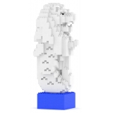 Jekca - Merlion 01 - Big - Lego - Scultura - Costruzione - 4D - Animali di Mattoncini - Toys