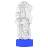 Jekca - Merlion 01 - Big - Lego - Scultura - Costruzione - 4D - Animali di Mattoncini - Toys