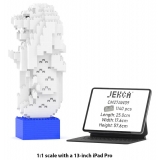 Jekca - Merlion 01 - Big - Lego - Scultura - Costruzione - 4D - Animali di Mattoncini - Toys