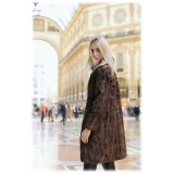 Miriam Tirinzoni - Fur - Brown - Coat - Luxury Exclusive Collection