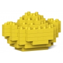 Jekca - Gold Ingot 01 - Big - Lego - Sculpture - Construction - 4D - Brick Animals - Toys