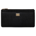 Dolce & Gabbana - Black Logo Plaque Purse - Dolce & Gabbana Exclusive Luxury Collection