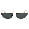 Linda Farrow - Occhiali da Sole Cleo Cat Eye in Grigio Sfumato - LFL1513C1SUN - Linda Farrow Eyewear
