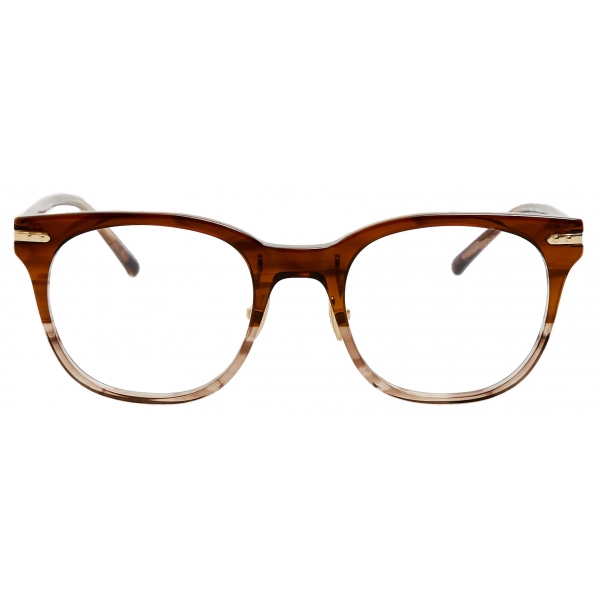 Linda Farrow - Occhiali da Vista Arch in Corno Caramello - LF83AC7OPT - Linda Farrow Eyewear