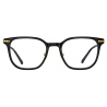 Linda Farrow - Hopkin Optical Glasses in Black - LF91AC1OPT - Linda Farrow Eyewear
