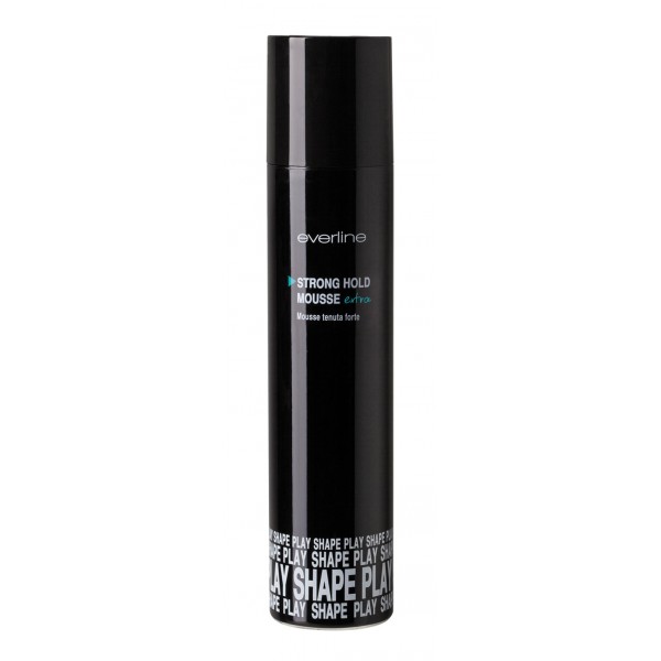 Everline - Hair Solution - Play Shape Strong Hold Extra Mousse - Syling - Professional Treatments