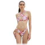 Grace - Grazia di Miceli - "Kyoto" Crossover Bikini with Itsukushima Print - Luxury Collection - Made in Italy - High Quality