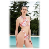 Grace - Grazia di Miceli - "Kyoto" Crossover Bikini with Itsukushima Print - Luxury Collection - Made in Italy - High Quality