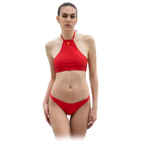 Grace - Grazia di Miceli - Covering Bikini Red "Sakura" - Luxury Collection - Made in Italy - High Quality