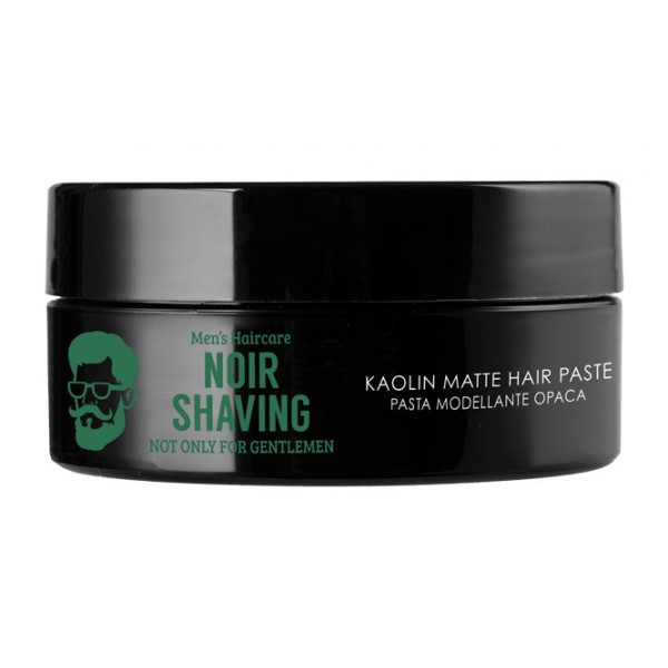 Everline - Hair Solution - Noir Shaving Kaolin Matte Hair Paste - Pasta Modellante - Uomo - Noir & Noir Shaving - Professional
