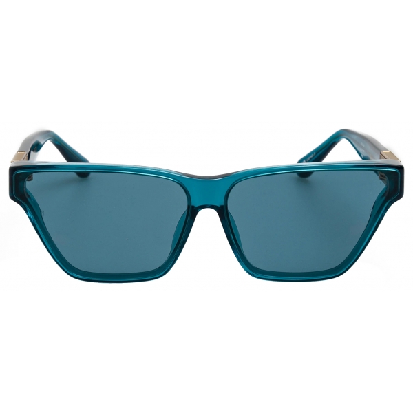 Linda Farrow - Skyler Cat-Eye Sunglasses in Aqua - LFL1466C3SUN - Linda Farrow Eyewear