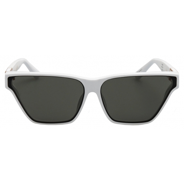 Linda Farrow - Skyler Cat-Eye Sunglasses in White - LFL1466C2SUN - Linda Farrow Eyewear