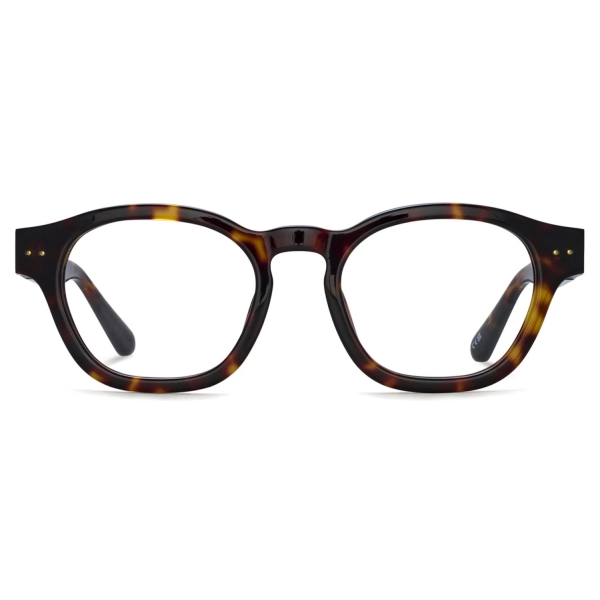 Linda Farrow - Talbot Optical Glasses in Dark Tortoiseshell - LFL1404C5OPT - Linda Farrow Eyewear