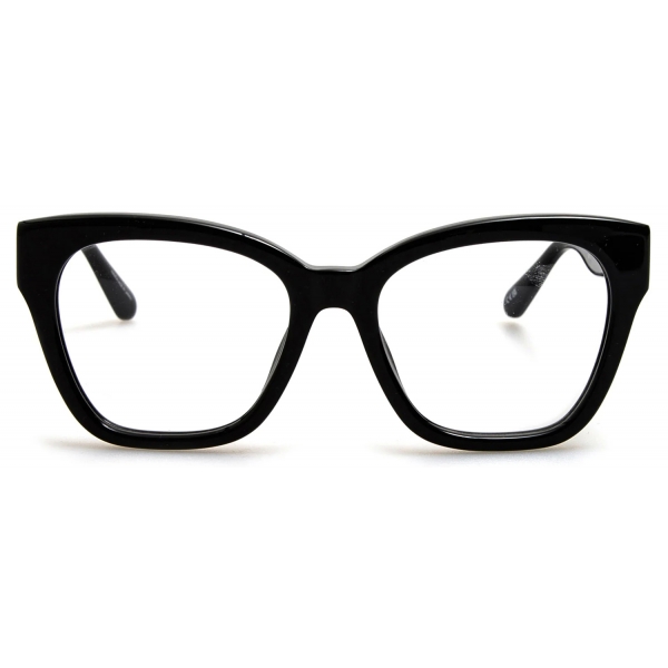 Linda Farrow - Tamara Cat Eye Optical Glasses in Black - LFL1520C4OPT - Linda Farrow Eyewear