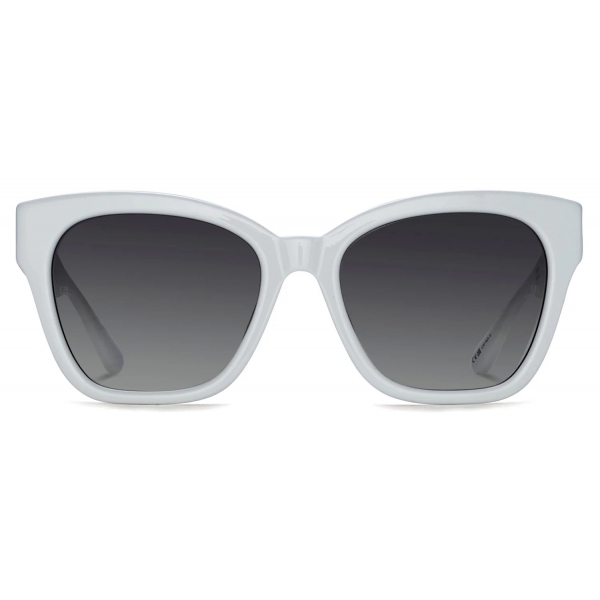 Linda Farrow - Tamara Cat Eye Sunglasses in White - LFL1520C2SUN - Linda Farrow Eyewear