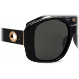 Linda Farrow - Venus Oversize Sunglasses in Black - LFL1478C1SUN - Linda Farrow Eyewear