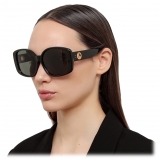 Linda Farrow - Venus Oversize Sunglasses in Black - LFL1478C1SUN - Linda Farrow Eyewear