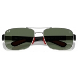 Ferrari - Ray-Ban - RB3763M F03171 64-17 - Official Original Scuderia Ferrari New Collection - Sunglasses