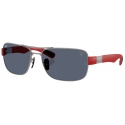 Ferrari - Ray-Ban - RB3763M F01887 64-17 - Official Original Scuderia Ferrari New Collection - Sunglasses