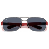 Ferrari - Ray-Ban - RB3763M F01887 64-17 - Official Original Scuderia Ferrari New Collection - Sunglasses