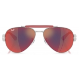 Ferrari - Ray-Ban - RB3762M F1256P 58-14 - Official Original Scuderia Ferrari New Collection - Sunglasses