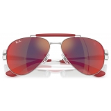 Ferrari - Ray-Ban - RB3762M F1256P 58-14 - Official Original Scuderia Ferrari New Collection - Sunglasses