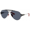 Ferrari - Ray-Ban - RB3762M F00987 58-14 - Official Original Scuderia New Collection - Occhiali da Sole