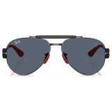 Ferrari - Ray-Ban - RB3762M F00987 58-14 - Official Original Scuderia Ferrari New Collection - Sunglasses