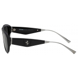 Ferrari - Ferrari Sunglasses in Black Acetate with Polarised Grey Lens - Sunglasses - Ferrari Eyewear