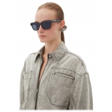 Ferrari - Ferrari Sunglasses in Iridescent Grey Acetate with Grey Lens - Sunglasses - Ferrari Eyewear