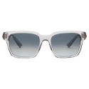 Ferrari - Ferrari Sunglasses in Transparent Grey Acetate with Grey Gradient Lens - Sunglasses - Ferrari