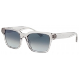 Ferrari - Ferrari Sunglasses in Transparent Grey Acetate with Grey Gradient Lens - Sunglasses - Ferrari