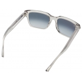 Ferrari - Ferrari Sunglasses in Transparent Grey Acetate with Grey Gradient Lens - Sunglasses - Ferrari